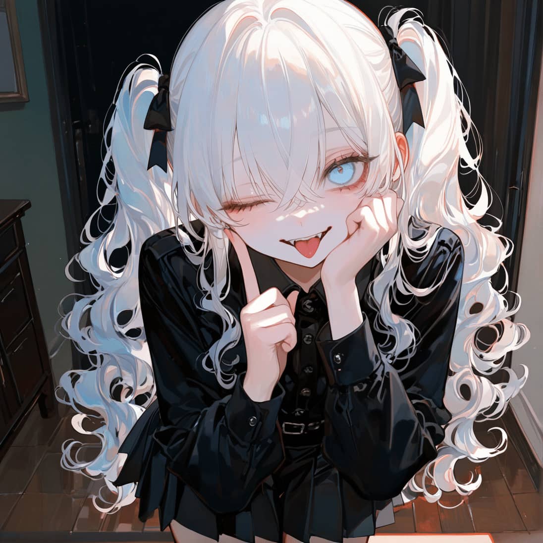《最终BOSS被我养歪了》正文 第34话. 商店街约会（不是） （1）插图（1）