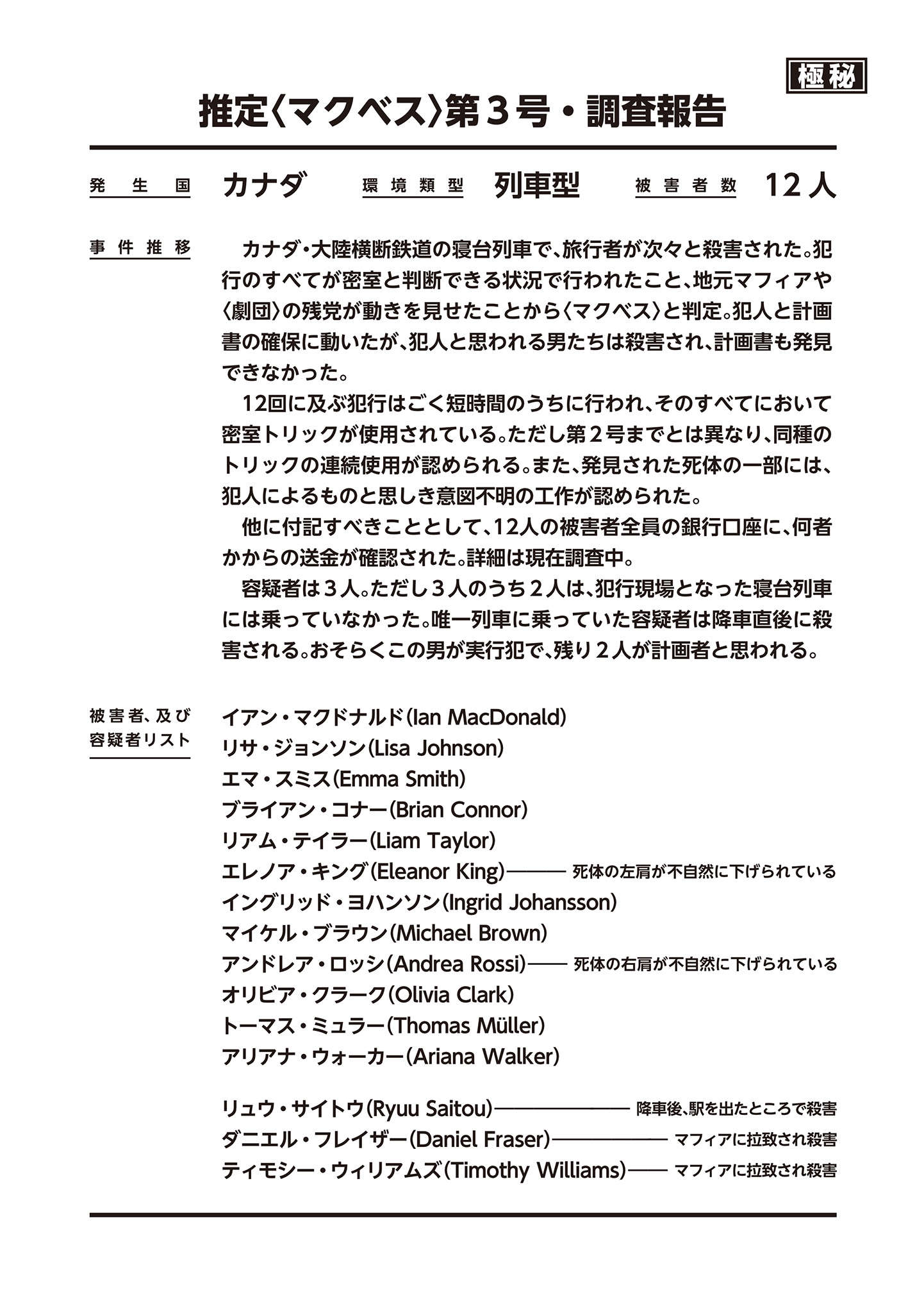 《夏洛克+偵探學園》第二卷 Logic.2 麥克白·傑克·傑克 插圖插圖（11）