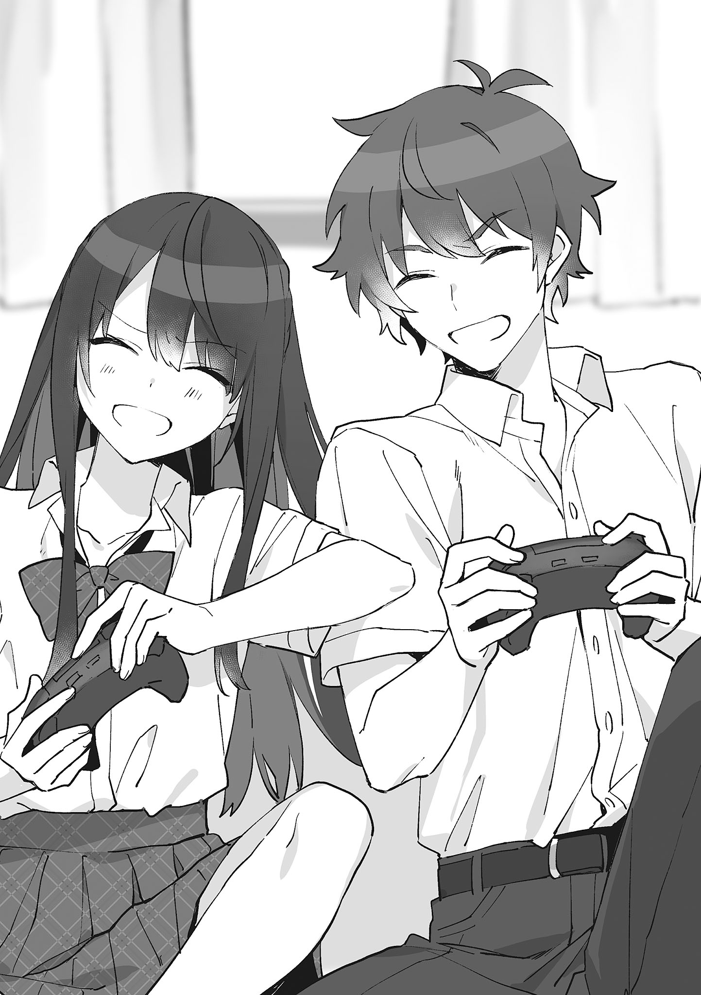 《转校后遇到的清纯可爱美少女，是我曾经误当男生一起玩的青梅竹马[Web版]》第二卷 机翻 第4话　偶尔，这样也不错……对吧？插图（1）