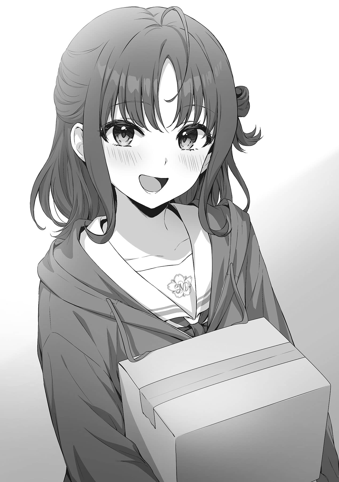 《转校后遇到的清纯可爱美少女，是我曾经误当男生一起玩的青梅竹马[Web版]》第九卷 特典『孤高的女友与在她房里做的事』机翻 插图插图（2）