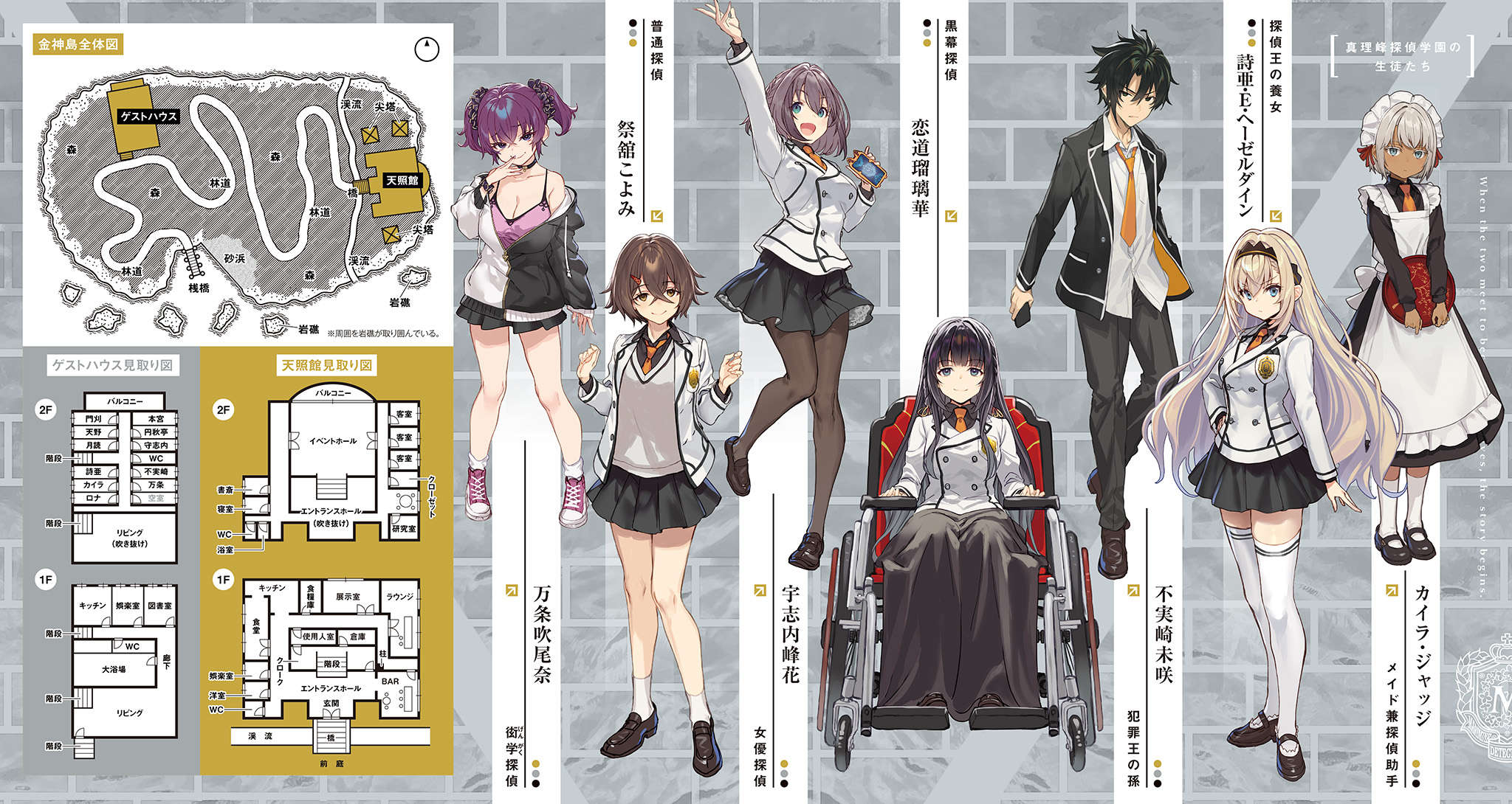 《夏洛克+偵探學園》第二卷 Logic.2 麥克白·傑克·傑克 插圖插圖（4）