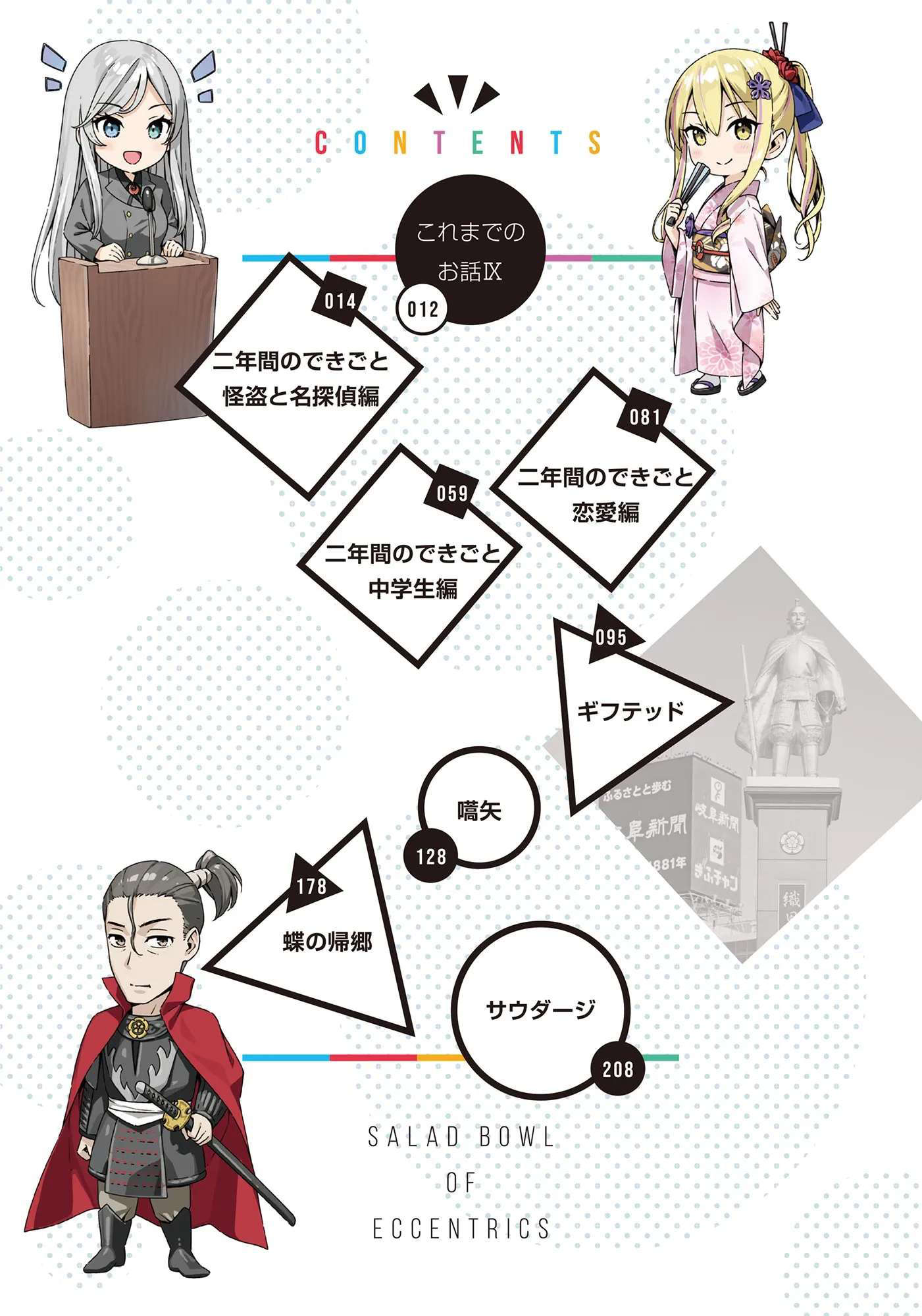 《怪人的沙拉碗 - 平坂讀》第十卷 插圖(6)